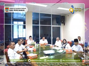 DKP Hadiri Rapat Pembahasan Konsep Pengembangan Kawasan Sentra Produksi Pangan Kabupaten Musi Rawas