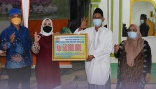 Kadis DKP Ikuti Safari Ramadhan ke Masjid Darul Ulum Kelurahan Sumber Harta